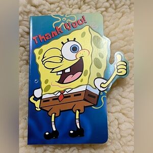 Nickelodeon SpongeBob Thank You Card - Blue and Yellow [7]